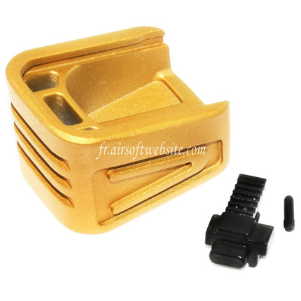 APS Aluminium Chargeur Base Plaque B Convient pour APS ACP SHARK / Tokyo Marui G17 G18C GBB Pistolet Chargeur