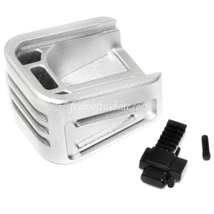 APS Aluminium Chargeur Base Plaque B Convient pour APS ACP SHARK / Tokyo Marui G17 G18C GBB Pistolet Chargeur