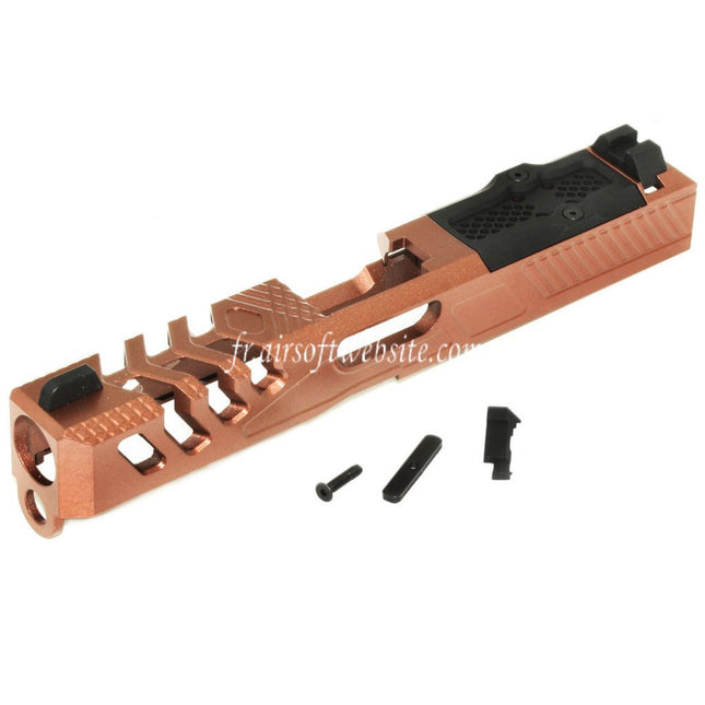 APS EMG F1 Firearms 170mm Métal Glissière avec Guidon Hausse Convient pour APS EMG F1 Firearms BSF Série Pistolet Airsoft