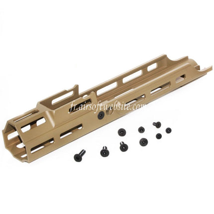 PTS Kinetic MREX M-LOK MK2 Rail de Garde-Main (284mm) Convient pour Cybergun VFC Tokyo Marui SCAR Fusil Airsoft