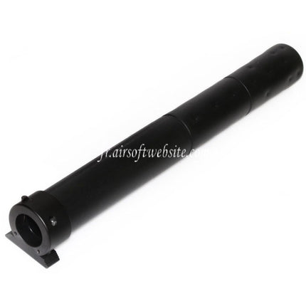Airsoft Website 295mm QD Silencieux Convient pour Golden Eagle CYMA SR25 AEG GBB Fusil Airsoft Noir