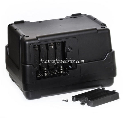 Airsoft Website 2600 Billes Électrique Chargeur Tambour Convient pour M4 M16 Série AEG Fusil Noir