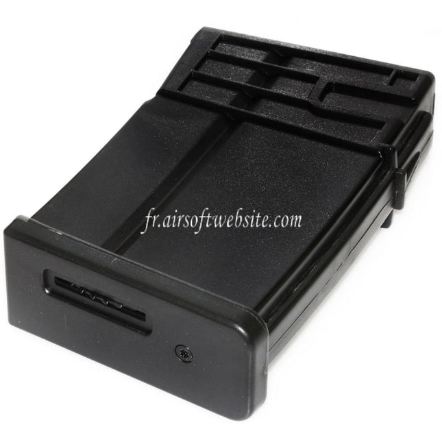 Golden Eagle 420 Billes Hi-Cap Chargeur Convient pour Golden Eagle Tokyo Marui HK417 Série AEG Fusil Airsoft Noir