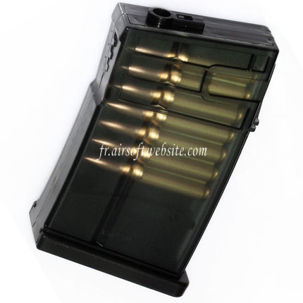 Golden Eagle 70 Billes Mid-Cap Chargeur Convient pour Golden Eagle Tokyo Marui HK417 Série AEG Fusil Airsoft Noir