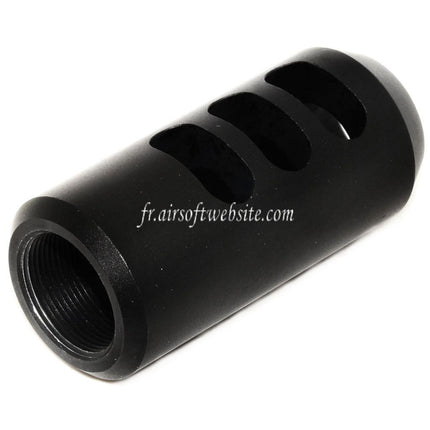 Golden Eagle 65mm Métal Frein de Bouche 3201 Convient pour JG Golden Eagle 3201 3202 3203 M200 Série Nemesis Vanquish LMR Bolt Action Fusil Airsoft