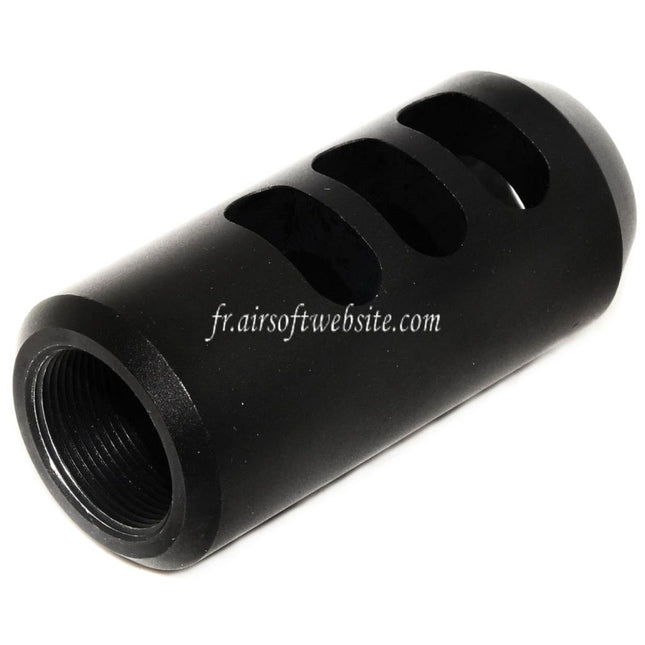 Golden Eagle 65mm Métal Frein de Bouche 3201 Convient pour JG Golden Eagle 3201 3202 3203 M200 Série Nemesis Vanquish LMR Bolt Action Fusil Airsoft