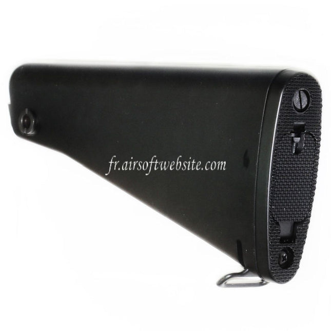 Golden Eagle Fixed Crosse Convient pour JG6601 M16A3 M4 M16 Série AEG Fusil Airsoft Noir