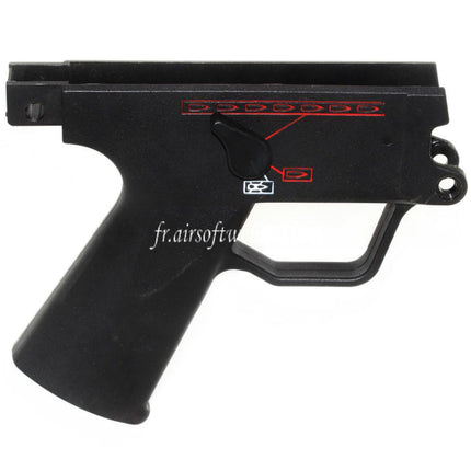 Golden Eagle Original Plastic Lower Receiver Fits JG Golden Eagle 6851 MP5 Series AEG Airsoft Rifle Black