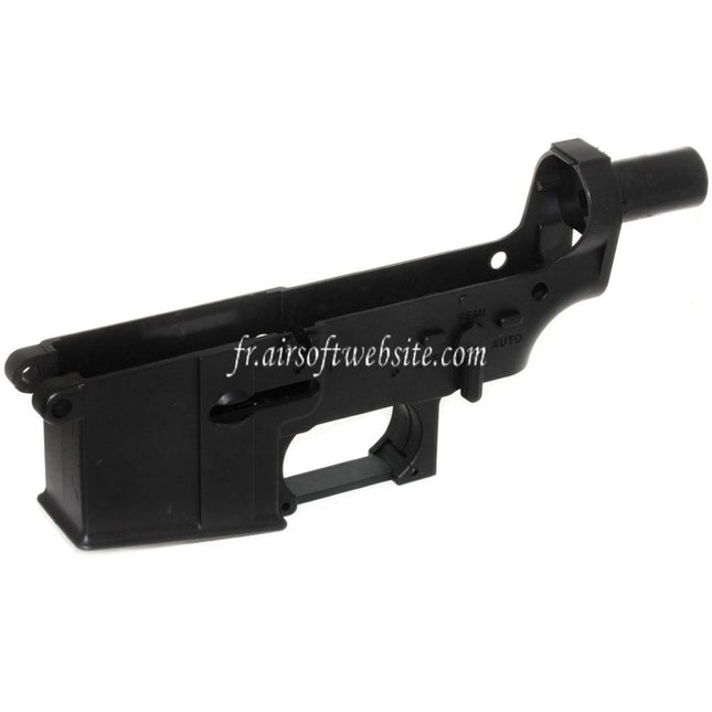 Golden Eagle Original Plastique Bas Boîtier Convient pour JG Golden Eagle 6661 CAR-15 Série AEG Fusil Airsoft Noir