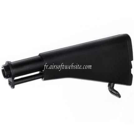 Golden Eagle CAR-15 Rétractable Crosse Convient pour JG6661 Tokyo Marui M4 Série AEG Fusil Airsoft Noir