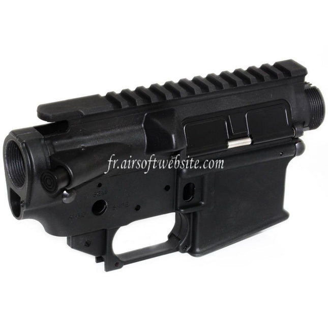 Golden Eagle Polymère Haut Bas Boîtier Convient pour JG Golden Eagle WA M4 M16 Série GBB Fusil Airsoft Noir