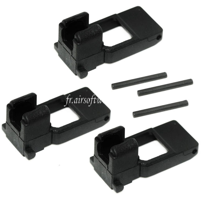 APS 3pièces Chargeur Lip Feed Convient pour APS X1 Xtreme GBox Série GBB Ultimate Pistolet Fusil