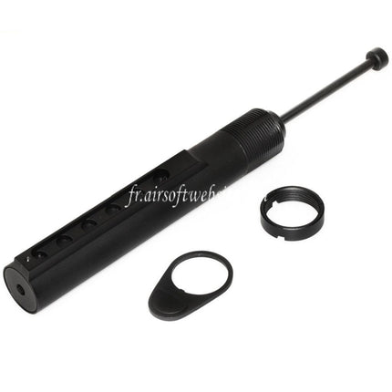 APS AR Crosse Buffer Tube Convient pour avec Recul Set Convient pour APS X1 Xtreme GBox Série GBB Ultimate Pistolet Airsoft Noir