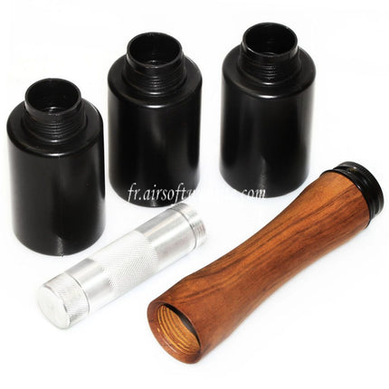 APS HAKKOTSU 3pièces Thunder B Stick Style Co2 Grenade Sonore Cartouche avec Core
