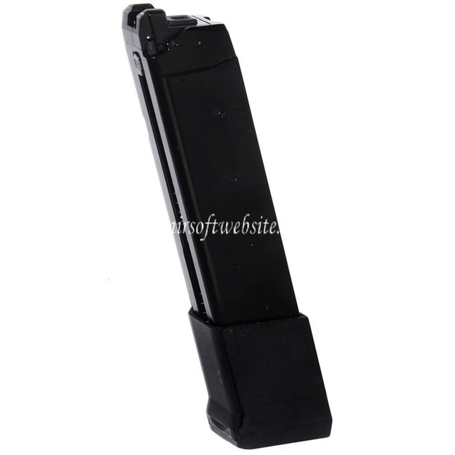 APS EMG 34 Billes Top Gaz Chargeur avec Thick Base Convient pour G17 G18C G-Série GBB Pistolet Airsoft Noir