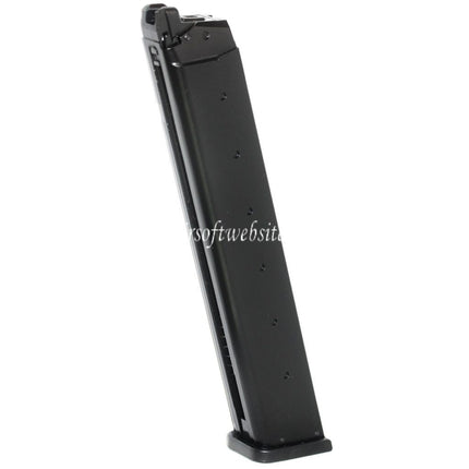 ARMY ARMAMENT 50 Billes Long Gaz Chargeur Convient pour G17 G18C G34 G35 G-Série GBB Pistolet Airsoft Noir