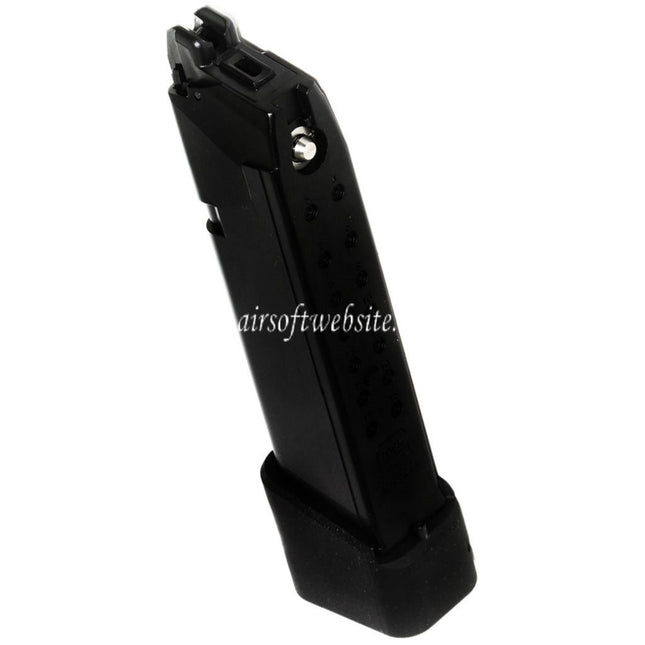 ARMY ARMAMENT 24 Billes Gaz Chargeur Thick Base Convient pour G17 G18C G34 G35 G-Série GBB Pistolet Airsoft Noir