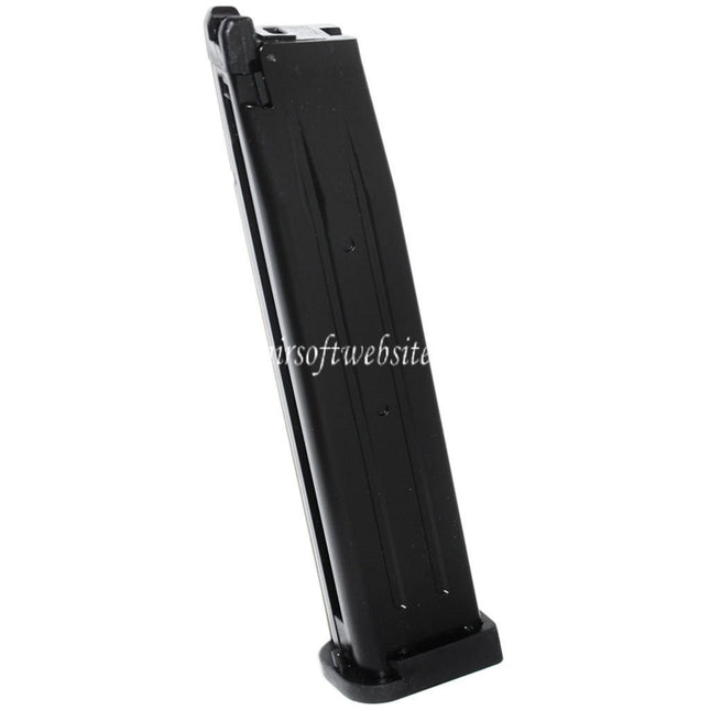 ARMY ARMAMENT 50 Billes Gaz Chargeur Long Type Convient pour Hi-Capa Série GBB Pistolet Airsoft Noir