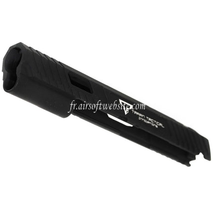 ARMY ARMAMENT 200mm Métal Glissière Convient pour ARMY R601 TTI Combat Master Tokyo Marui Hi-Capa GBB Pistolet Airsoft Noir