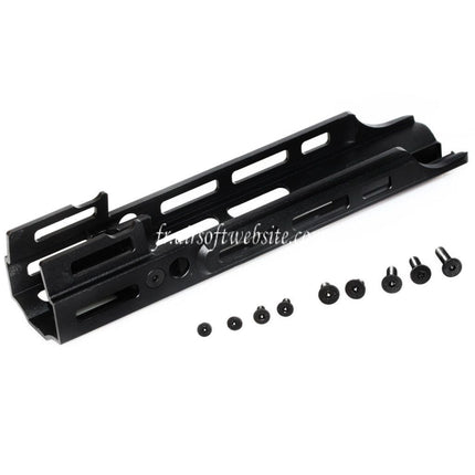 PTS Kinetic MREX M-LOK MK2 Rail de Garde-Main (233mm) Convient pour Cybergun VFC Tokyo Marui SCAR Fusil Airsoft