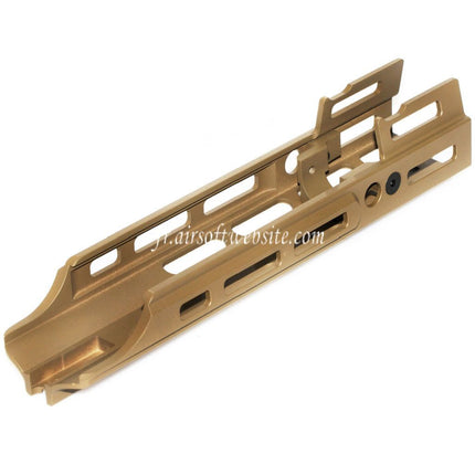 PTS Kinetic MREX M-LOK MK2 Rail de Garde-Main (233mm) Convient pour Cybergun VFC Tokyo Marui SCAR Fusil Airsoft