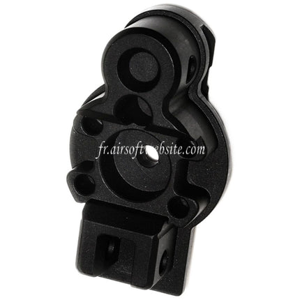 5KU 20mm M1913 Picatinny Rail Crosse Adaptateur End Cap Convient pour Umarex VFC MP5K PDW Série GBB Fusil Airsoft Noir