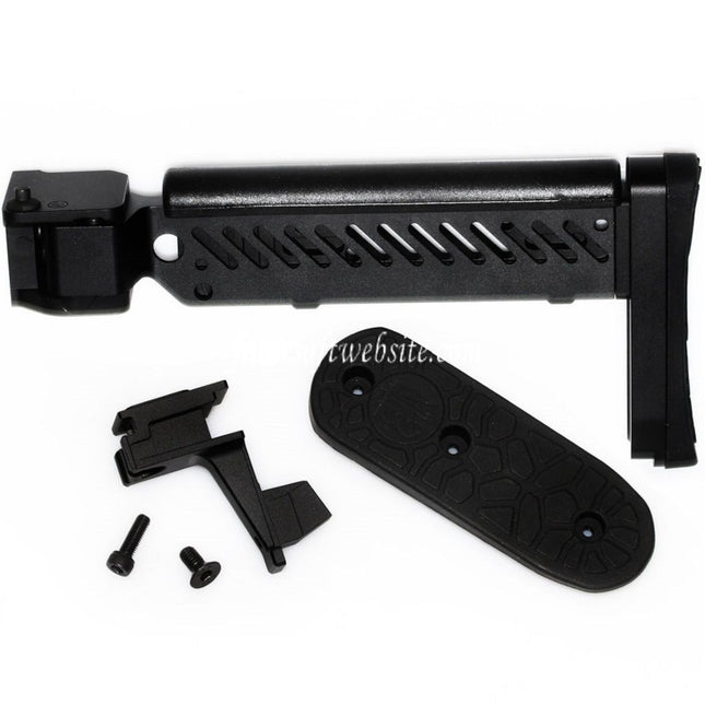 5KU PT-5 Side Pliable Crosse Convient pour Tokyo Marui AKM Série Fusil Airsoft