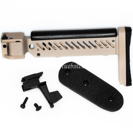 5KU PT-5 Side Pliable Crosse Convient pour Tokyo Marui AKM Série Fusil Airsoft