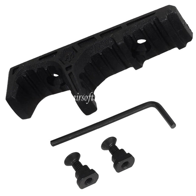 DOUBLE BELL Polymère Butee de Main Convient pourePoignée Convient pour M-Lok Rail de Garde-Main