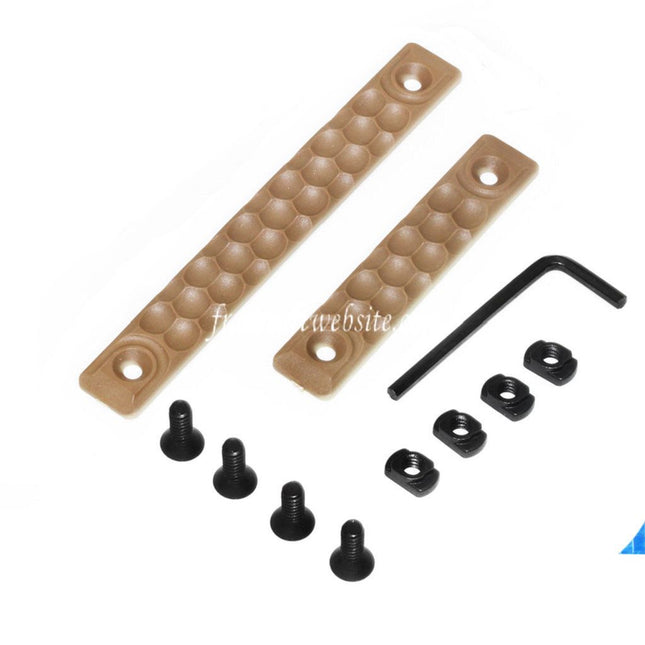 DOUBLE BELL 2pièces Polymère M-Lok Rail Couvre Type-B