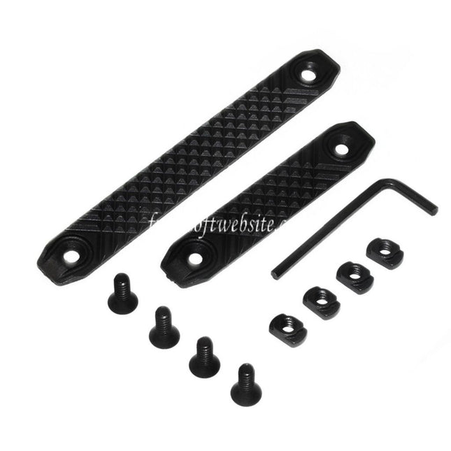 DOUBLE BELL 2pièces Polymère M-Lok Rail Couvre Type-C