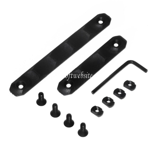 DOUBLE BELL 2pièces Polymère M-Lok Rail Couvre Type-D