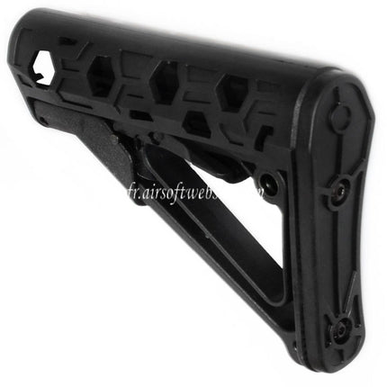DOUBLE BELL 183mm Polymère Crosse Convient pour M4 Série GBB Fusil Airsoft