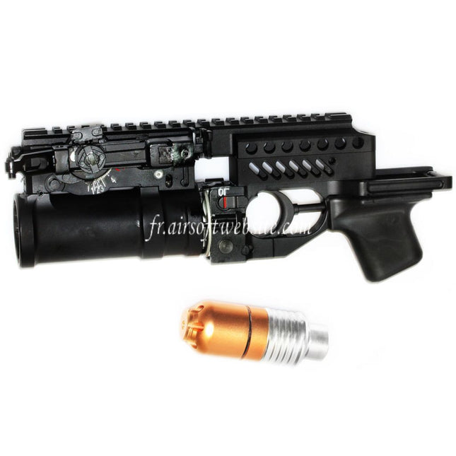 DOUBLE BELL GP-25A 40mm Lance-Grenade Convient pour AK Série AEG Airsoft (Convient pour Utilisation sous canon ou autonome)