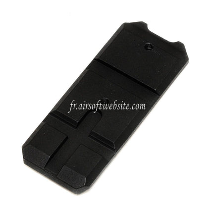 E&C Rail Section Suitable for E&C Tokyo Marui Hi-Capa Series GBB Airsoft Pistol Black