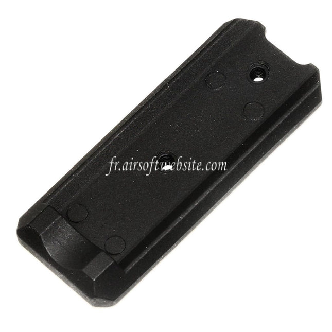E&C Rail Section Convient pour E&C Tokyo Marui Hi-Capa Série GBB Pistolet Airsoft Noir
