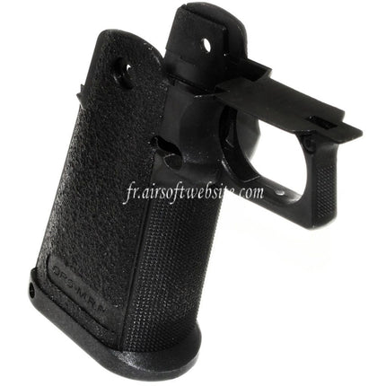 E&C Polymère Pistolet Poignée Le Châssis Convient pour E&C Tokyo Marui Hi-Capa Série GBB Pistolet Airsoft Noir