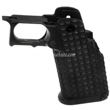 E&C Polymergriffstück für E&C Tokyo Marui Hi-Capa GBB Airsoftpistolen Serie Schwarz