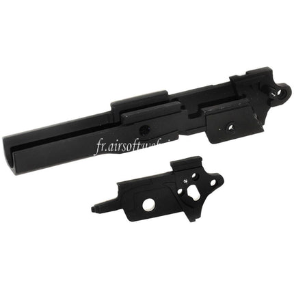E&C Environment Chassis Suitable for E&C Tokyo Marui Hi-Capa 5.1 Series GBB Airsoft Pistol Black