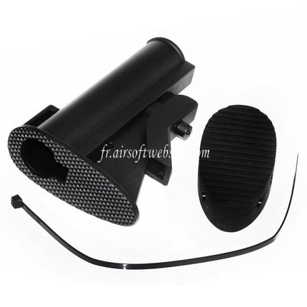 Mad Dog Classic Car-15 Stock with Recoil Pad Extender and Black Zip Tie