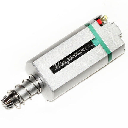 SOLINK Ultra-Mince Sans Balai Super Couple élevé Moteur (Long Axe) 11.1V 30000RPM Convient pour M4 M16 MP5 G3 P90 Série V2 Vitesse Boîte AEG Fusil Airsoft