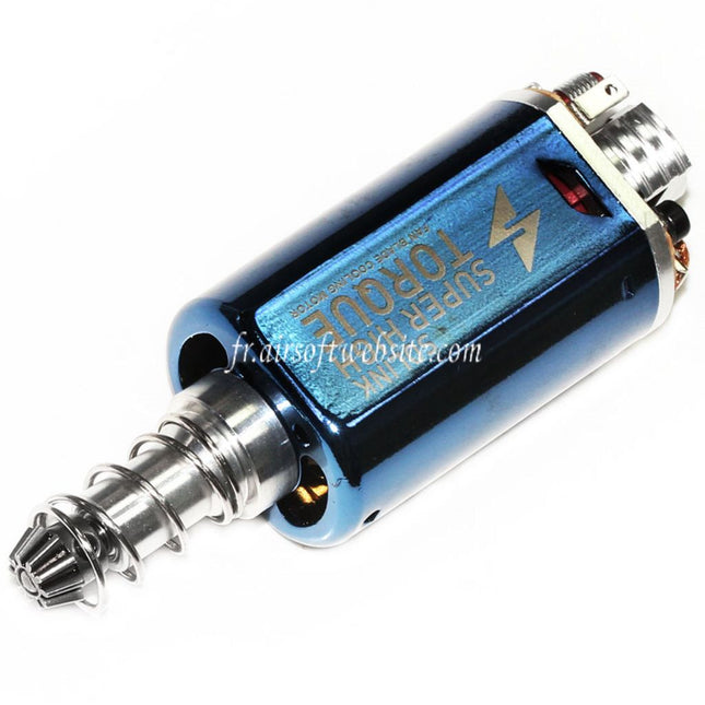 SOLINK Super Couple élevé Moteur (Long Axe) 11.1V 32000RPM Convient pour M4 M16 MP5 G3 P90 Série V2 Vitesse Boîte AEG Fusil Airsoft