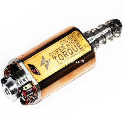 SOLINK Super Couple élevé Moteur (Long Axe) 11.1V 36000RPM Convient pour M4 M16 MP5 G3 P90 Série V2 Vitesse Boîte AEG Fusil Airsoft