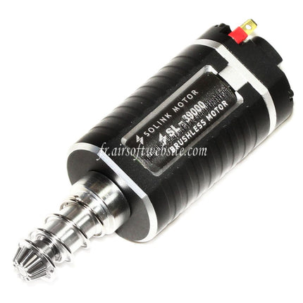 SOLINK SX-1 Advanced Sans Balai Super Grande Vitesse Moteur (Long Axe) 11.1V 39000RPM Convient pour M4 M16 MP5 G3 P90 Série V2 Vitesse Boîte AEG Fusil Airsoft