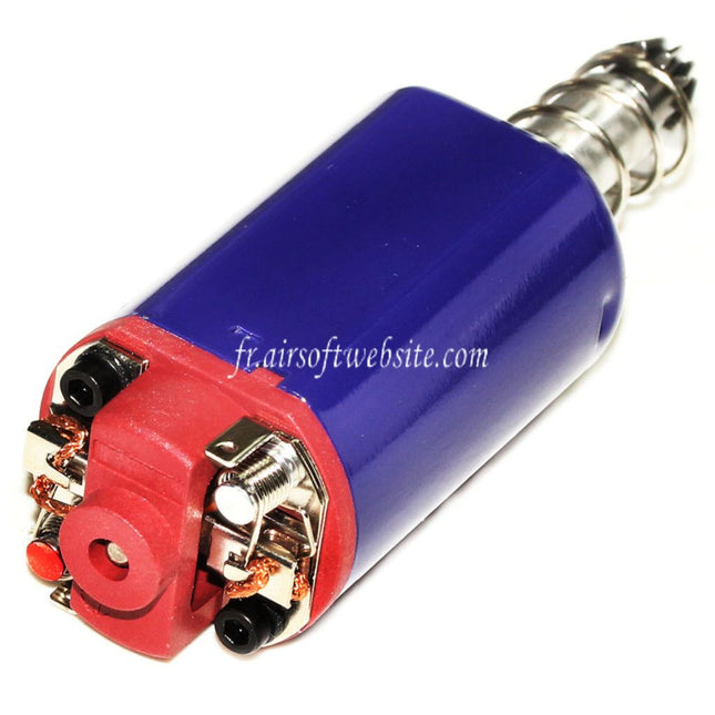 SOLINK Super Grande Vitesse Moteur (Long Axe) 11.1V 43000RPM Convient pour M4 M16 MP5 G3 P90 Série V2 Vitesse Boîte AEG Fusil Airsoft