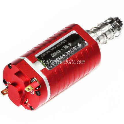 SOLINK SX-1 Advanced Brushless Super High Speed Motor (Long Type) 11.1V 48000RPM Suitable for M4 M16 MP5 G3 P90 V2 Gearbox Series AEG Airsoft Rifle