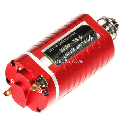 SOLINK SX-1 Advanced Brushless Super High Speed Motor (Short Axis) 11.1V 48000RPM Geeignet für G36 AK47 AK74 AUG Thompson Serie V3 Gearbox AEG Airsoft Gewehr
