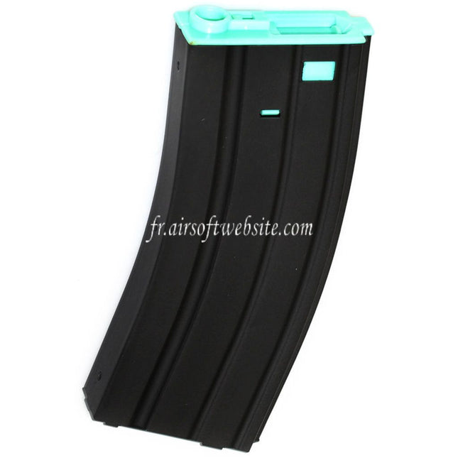 APS 300 Billes Métal Hi-Cap Chargeur Colored Core Convient pour M4 M16 Série AEG Fusil Airsoft