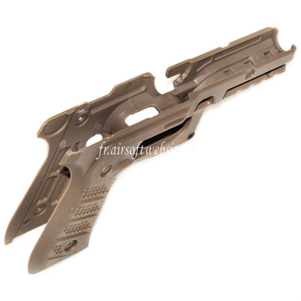 Airsoft Website Plastique Protection Cadre Conversion Kit Convient pour Tokyo Marui M92F Série GBB Pistolet