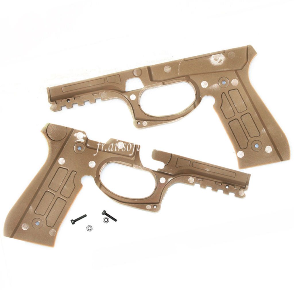 Airsoft Website Plastique Protection Cadre Conversion Kit Convient pour Tokyo Marui M92F Série GBB Pistolet